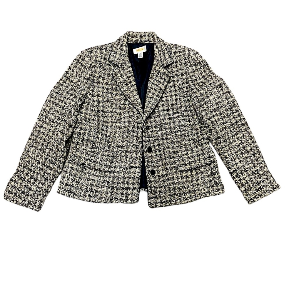 Women’s sz 14 Talbots petites multi colored blazer